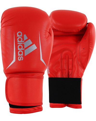 adidas Speed 50 Boxing Gloves Bokshandschoenen Voor Volwassenen - Rood