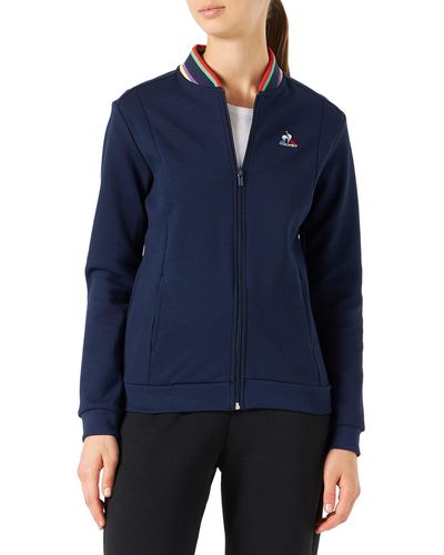 Le Coq Sportif Saison Fz Sweat Bomber No.1 W Trainingsjacke - Blau