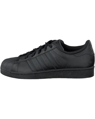 adidas Schuhe Superstar Foundation J Core Black-Core Black-Core Black - Noir
