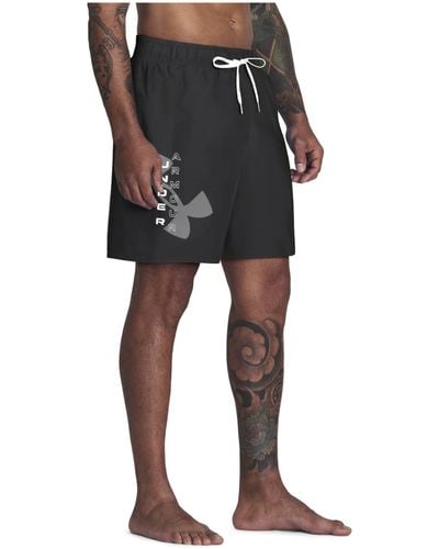 Under Armour Mens Standard Trunks - Black