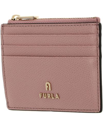 Furla Camelia Zipped Card Case S Alba - Pink