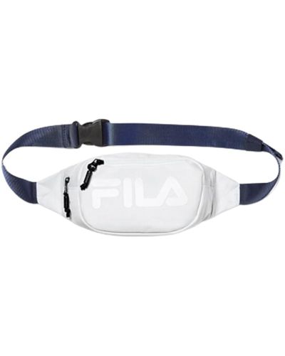 Fila Henry Sac banane Blanc - Bleu