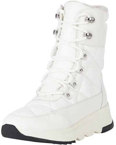 Geox D Falena B Abx Ankle Boot - White