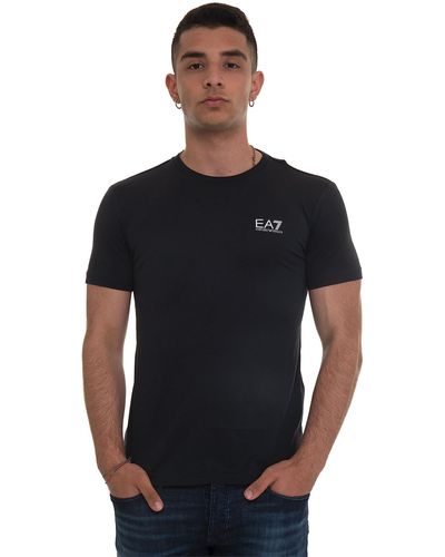 EA7 EA7 T-Shirt Black/Gold 3XL - Schwarz