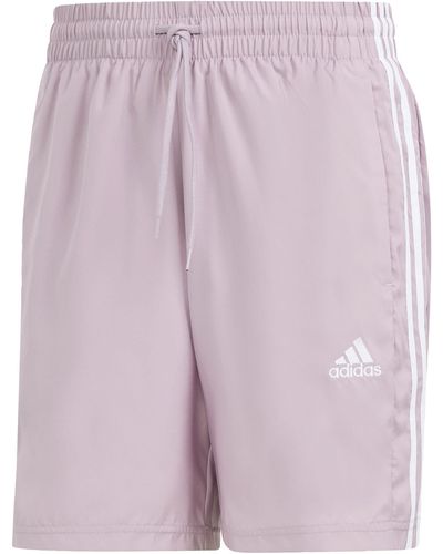 adidas Essentials 3-Streifen Woven Freizeit-Shorts - Pink