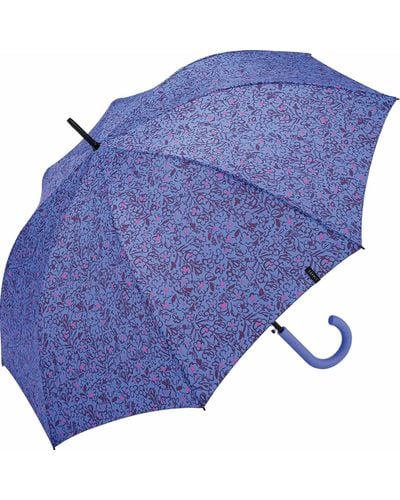 Esprit Stockschirm mit Automatik Scribbled Romance - lolite - Blau