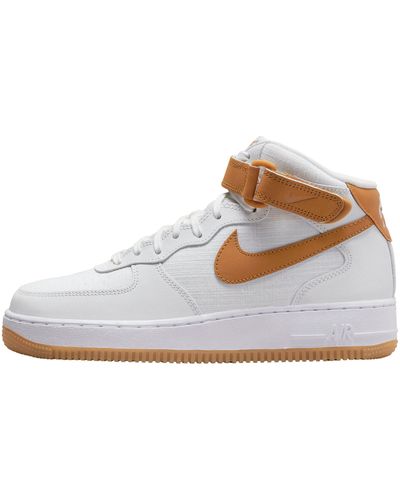 Nike Air Force 1 Mid '07 Leather White 366731-100 - Weiß