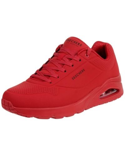 Skechers Uno-stand On Air Trainer - Red