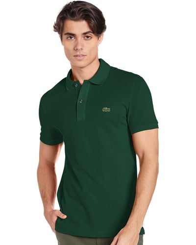 Lacoste Polo T-shirt Voor - Groen
