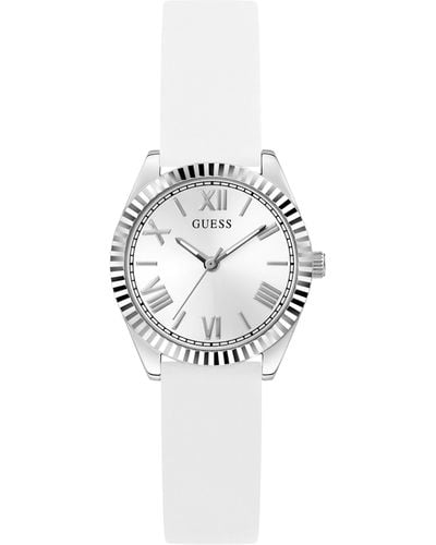 Guess Mini Luna Watch Steel Silicone White Gw0724l1