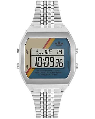 adidas Originals Aost23556 Street Digital Two Watch - Grey