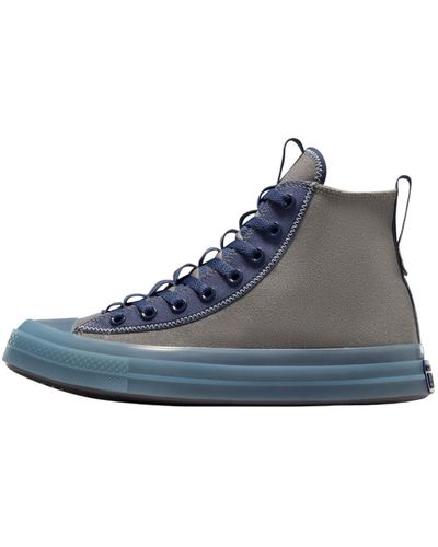 Converse Scarpe Explore Hi Cosmic Uomo Grigio - Blu