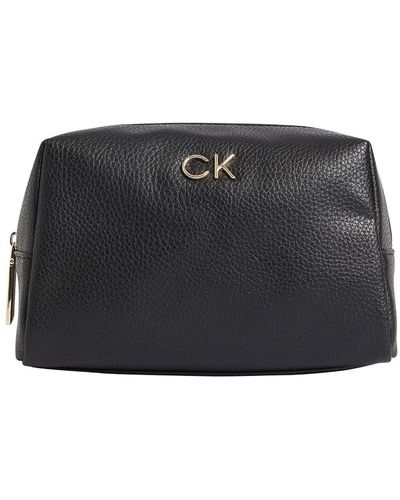 Calvin Klein RE-Lock Cosmetic Pouch PBl K60K610271 Autres SLG - Noir