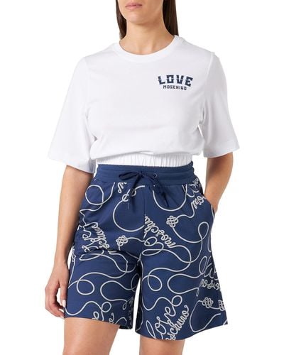 Love Moschino Casual Shorts - Blau