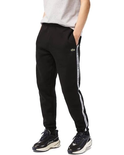 Lacoste Pantalon de Survêtement Tapered Fit - Noir