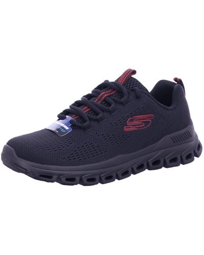 Skechers Glide-Step Fasten Up Sneaker - Schwarz