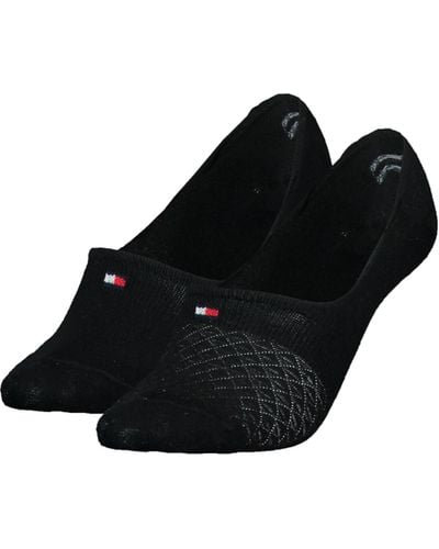 Tommy Hilfiger Footie Socks - Black
