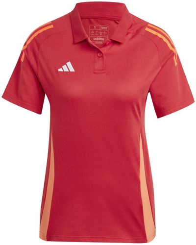 adidas Teamsport Textil - Poloshirts Tiro 24 Competition Poloshirt rot