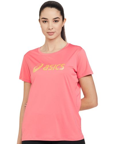 Asics Sakura Trainingsshirt apricot/korall - Pink