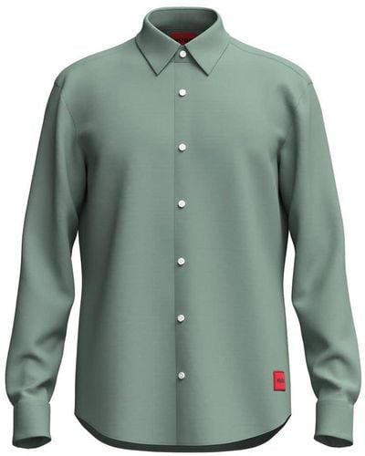 HUGO Ermo Shirt - Green