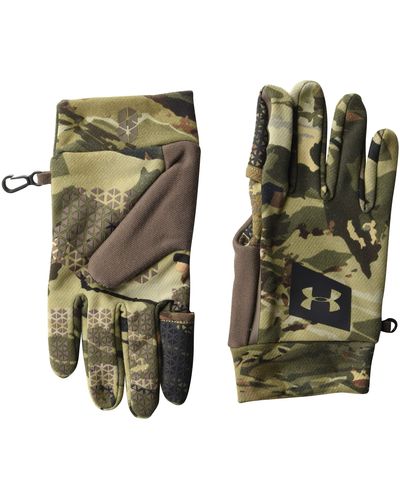 Under Armour Hunt Early Season Fleece Gloves - Green