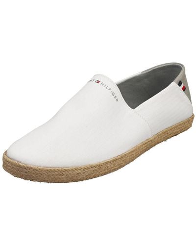 Tommy Hilfiger White Core Espadrilles For