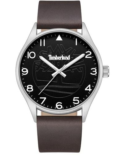 Timberland Classic Three Hand Quartz Analog Watch - Black