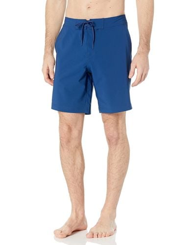 Amazon Essentials Shorts de Playa Hombre - Azul