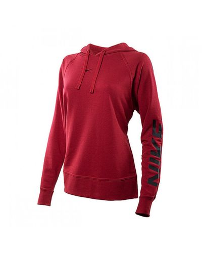 Nike Pullover für mit Kapuze - Rot