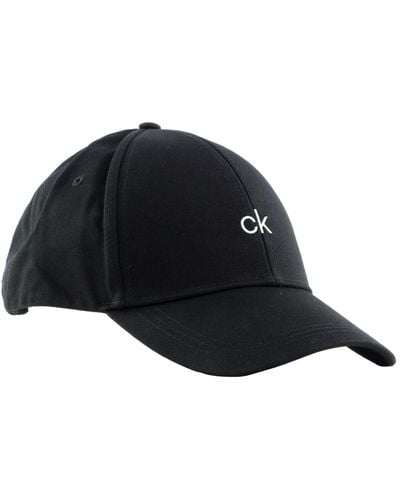 Calvin Klein Ck Center Cap Voor - Zwart