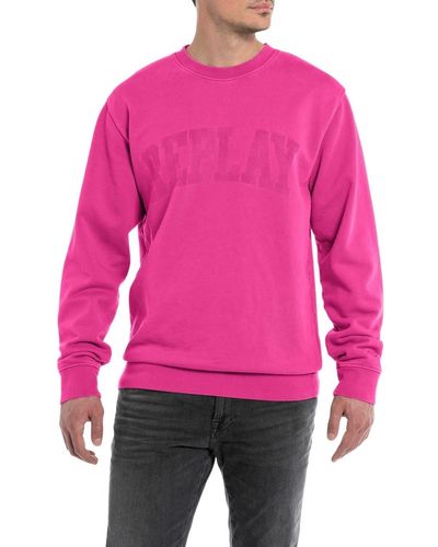 Replay M6714 Sweatshirt - Pink