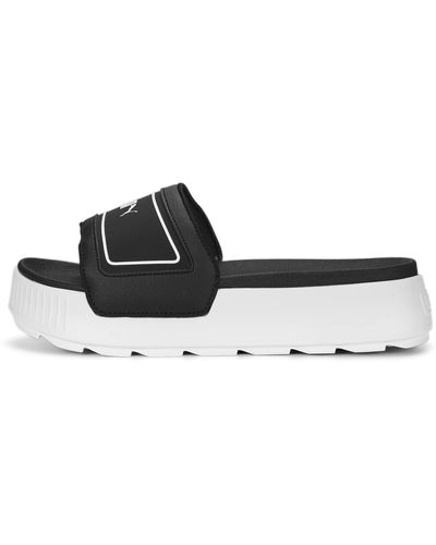 PUMA Toboggan Karmen Sandale Glissante - Noir