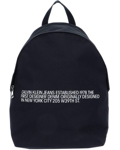 Calvin Klein Round Backpack 40 Black - Noir