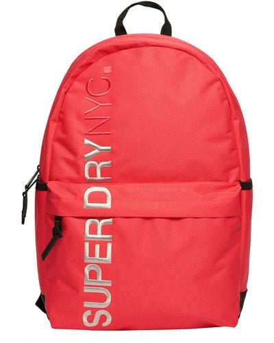 Superdry Nyc Montana Active Pink Os Bag - Red