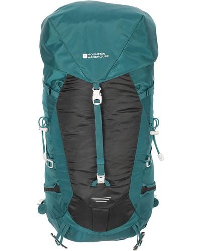 Mountain Warehouse Convenient Bag With Adjustable Straps & Air-flow Back System - Best For - Blue