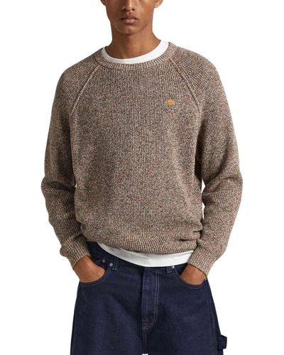 Pepe Jeans Sherwood Pullover Sweater - Grau