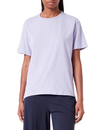 Marc O' Polo Body & Beach W-Shirt Crew-Neck Pyjamaoberteil - Weiß