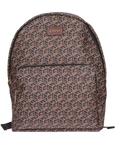 Guess EDERLO Backpack with - Marrón