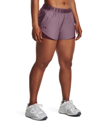 Under Armour Standard Play Up 3.0 Shorts, - Rot
