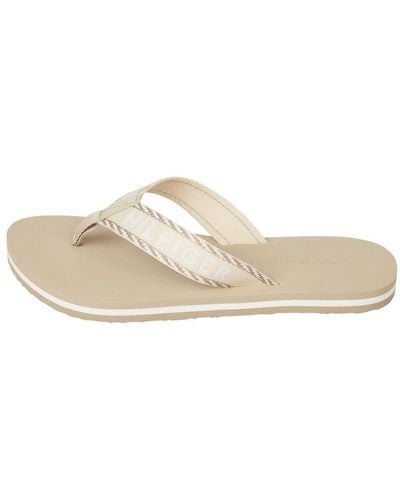 Tommy Hilfiger Tongs Tommy Webbing Sandal Claquettes - Neutre