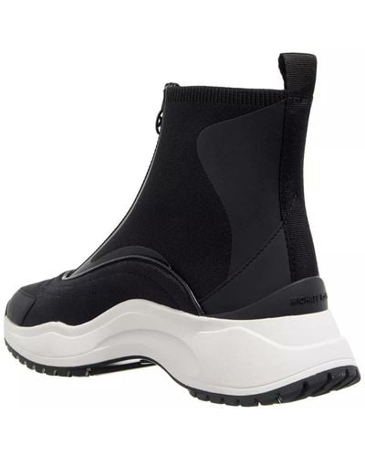 Michael Kors Dara Zip Bootie Ankle Boots - Black