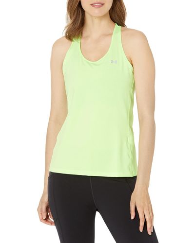 Under Armour Heatgear Racer Tank Top Ladies - Green