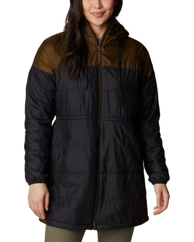 Columbia Flash Challenger Sherpa Lined Long Jacket - Black