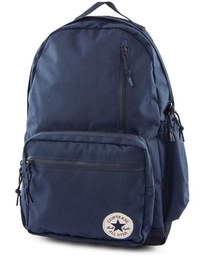 Converse Go Backpack 10007271-A02 - Mochila, azul marino, talla única, Mochila