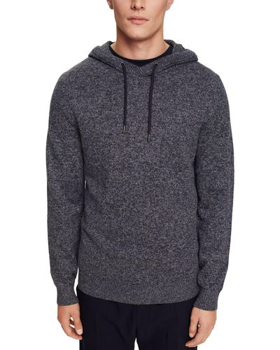 Esprit Strick-Hoodie - Blau