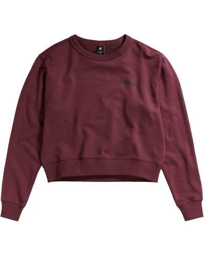 G-Star RAW Graphic Sweatshirt Sweater - Rot