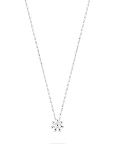 Esprit Halskette mit Gänseblümchen-Anhänger - Weiß
