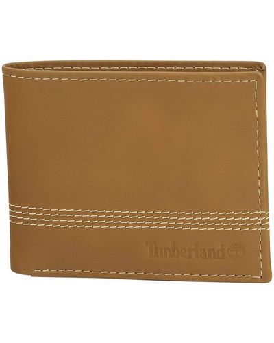 Timberland Cloudy Billfold Wallets Tan One Size - Brown