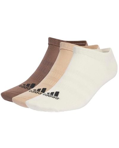 adidas Thin and Light Sportswear Low-Cut Socks 3 Pairs Calcetines - Neutro