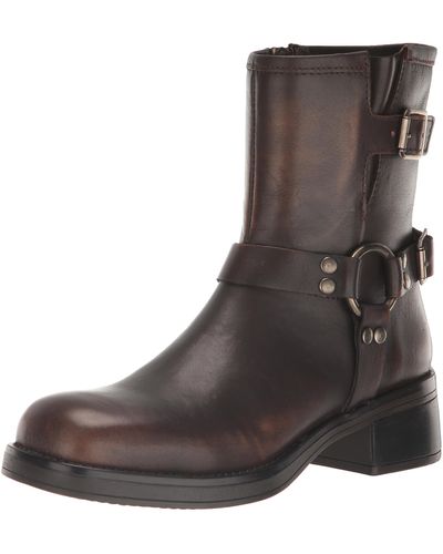 Steve Madden Brixton Motorcycle Boot - Brown